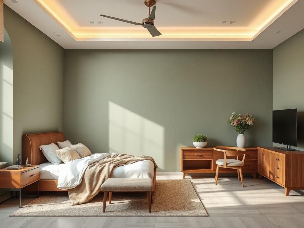 Warm Interior Living Space